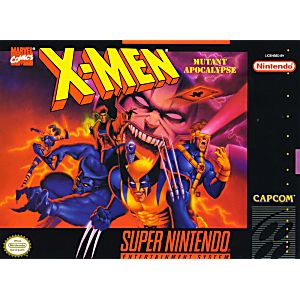 X-MEN MUTANT APOCALYPSE (SUPER NINTENDO SNES) - jeux video game-x