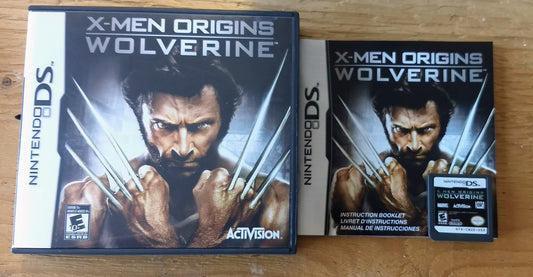 X-MEN ORIGINS WOLVERINE NINTENDO DS - jeux video game-x