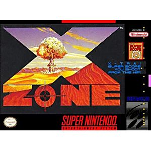 X-ZONE (SUPER NINTENDO SNES) - jeux video game-x