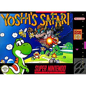 YOSHI'S SAFARI SUPER NINTENDO SNES - jeux video game-x