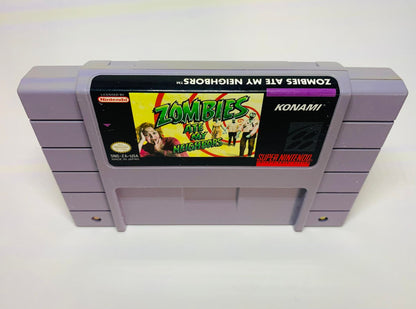 ZOMBIES ATE MY NEIGHBORS (SUPER NINTENDO SNES) - jeux video game-x