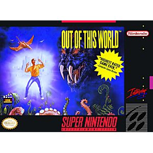OUT OF THIS WORLD (SUPER NINTENDO SNES) - jeux video game-x