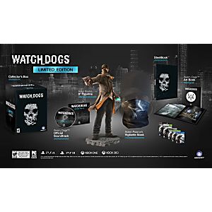 WATCH DOGS: LIMITED EDITION (PLAYSTATION 4 PS4) - jeux video game-x