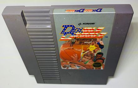 DOUBLE DRIBBLE NINTENDO NES - jeux video game-x