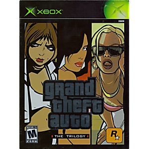 GRAND THEFT AUTO GTA TRILOGY (XBOX) - jeux video game-x