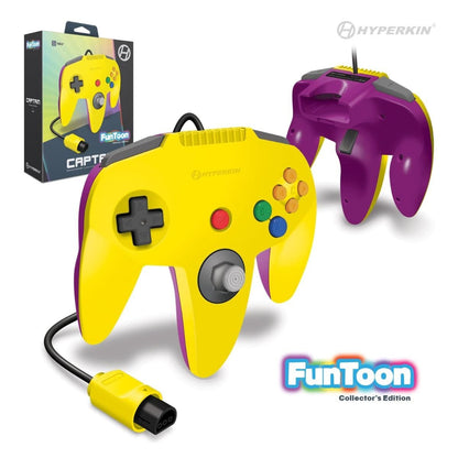 MANETTE PREMIUM FUNTOON COLLECTOR'S EDITION NINTENDO 64 N64 CONTROLLER PREMIUM - jeux video game-x