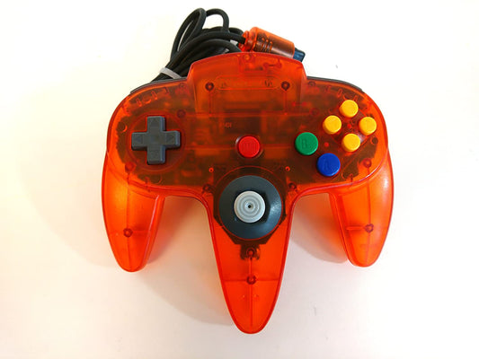 Manette Nintendo 64 (N64) Fire Orange - jeux video game-x