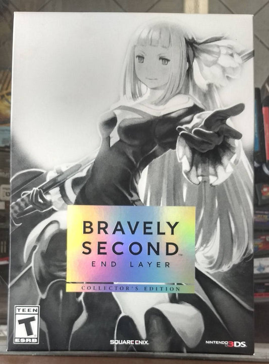 BRAVELY SECOND END LAYER COLLECTOR'S EDITION (NINTENDO 3DS) - jeux video game-x