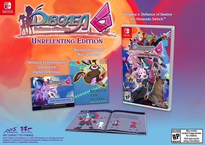 DISGAEA 6: DEFIANCE OF DESTINY UNRELENTING EDITION NINTENDO SWITCH - jeux video game-x