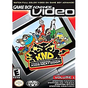 GBA VIDEO CODENAME KIDS NEXT DOOR VOLUME 1 (GAME BOY ADVANCE GBA) - jeux video game-x