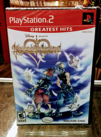 KINGDOM HEARTS RE CHAIN OF MEMORIES GREATEST HITS (PLAYSTATION 2 PS2) - jeux video game-x