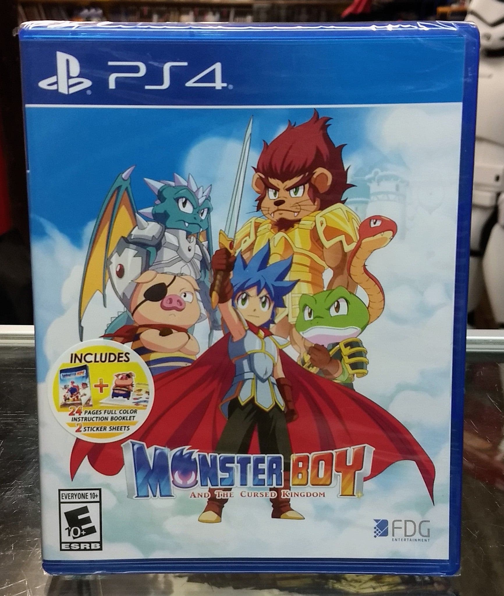 MONSTER BOY AND THE CURSED KINGDOM (PLAYSTATION 4 PS4) - jeux video game-x