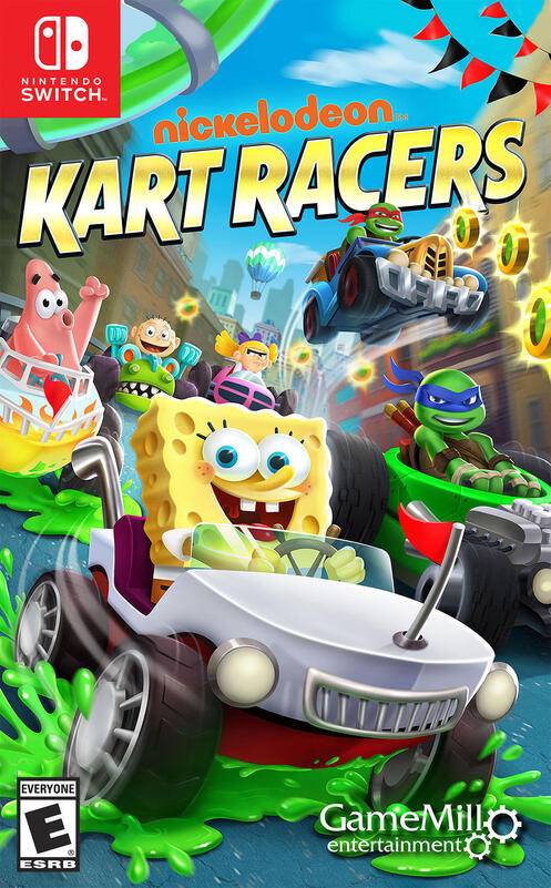 NICKELODEON KART RACERS NINTENDO SWITCH - jeux video game-x