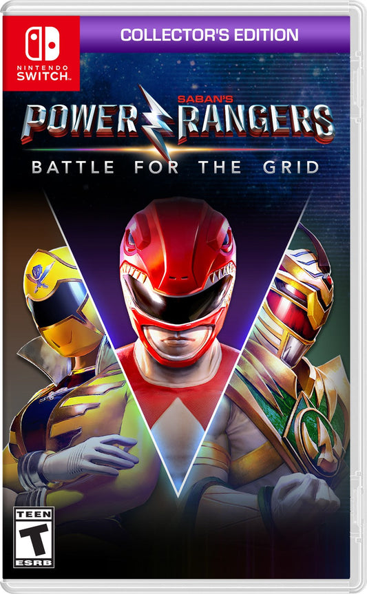 POWER RANGERS BATTLE FOR THE GRID COLLECTORS EDITION NINTENDO SWITCH - jeux video game-x