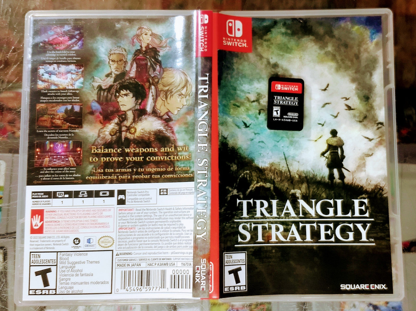 TRIANGLE STRATEGY (NINTENDO SWITCH) - jeux video game-x