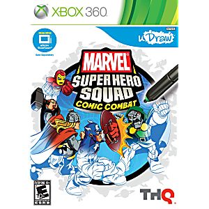 UDRAW MARVEL SUPER HERO SQUAD: COMIC COMBAT (XBOX 360 X360) - jeux video game-x