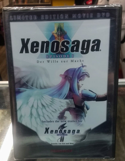 XENOSAGA EPISODE I 1 - DER WILLE ZUR MACHT XENOSAGA LIMITED EDITION MOVIE DVD SEAL - jeux video game-x