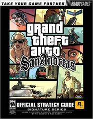 GRAND THEFT AUTO GTA SAN ANDREAS [BRADYGAMES] GUIDE - jeux video game-x