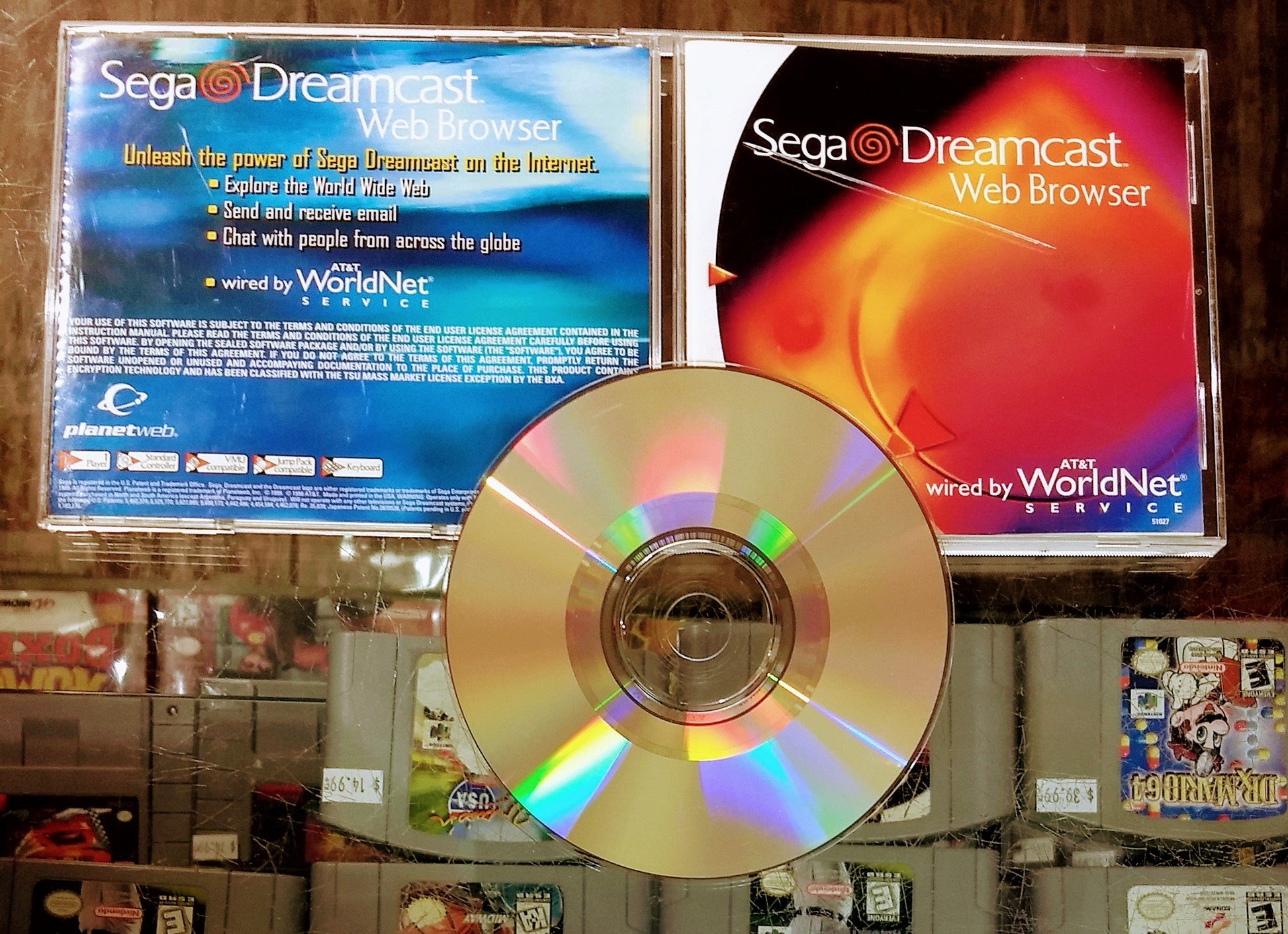 WEB BROWSER (SEGA DREAMCAST DC) - jeux video game-x