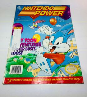 Nintendo Power volume 46 Tiny Toon Adv. Buster Busts Loose - jeux video game-x