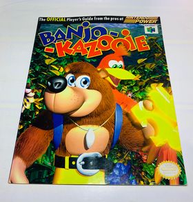 Banjo-Kazooie Player's Guide Strategy Guide - jeux video game-x