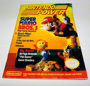 Nintendo Power volume 11 Super Mario Bros 3 - jeux video game-x
