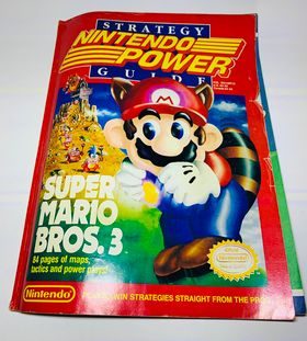 Nintendo Power Magazine NES Super Mario Bros 3 Strategy Guide Vol SG1 NP13 1990 - jeux video game-x