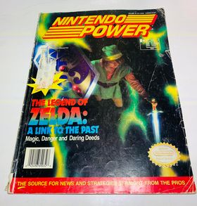 Nintendo Power volume 34 Legend of Zelda: A Link to the Past - jeux video game-x