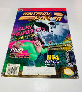 Nintendo Power volume 97 Clay Fighter 63 1/3 - jeux video game-x