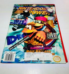 NINTENDO POWER VOLUME 90 Donkey Kong Country 3 - jeux video game-x