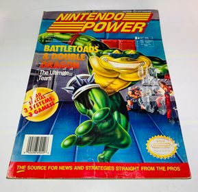 NINTENDO POWER VOLUME 49 BattleToads And Double Dragon - jeux video game-x
