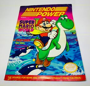 NINTENDO POWER VOLUME 28 Super mario world - jeux video game-x