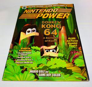 NINTENDO POWER VOLUME 126 Donkey Kong 64 - jeux video game-x