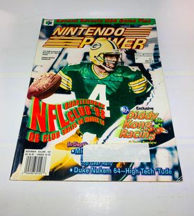 NINTENDO POWER VOLUME 102 NFL Quarterback Club - jeux video game-x