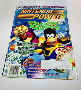 NINTENDO POWER VOLUME 103 Diddy Kong's Racing - jeux video game-x