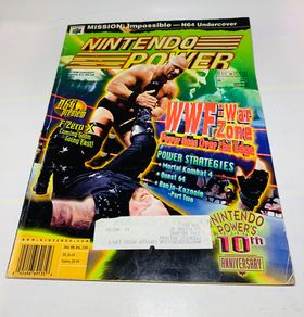 NINTENDO POWER VOLUME 110 WWF War Zone