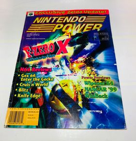 NINTENDO POWER VOLUME 112 F-Zero X - jeux video game-x