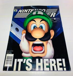 NINTENDO POWER VOLUME 150 Luigi's Mansion - jeux video game-x