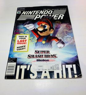 NINTENDO POWER VOLUME 151  Super Smash Bros. Melee - jeux video game-x