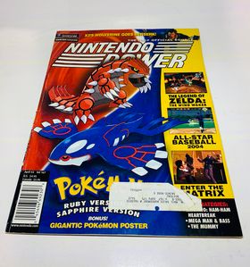 NINTENDO POWER VOLUME 167 Pokemon Ruby And Sapphire - jeux video game-x