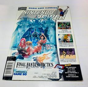 NINTENDO POWER VOLUME 171 Final Fantasy Tactics Advance - jeux video game-x
