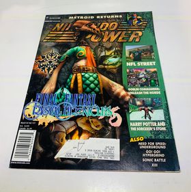 NINTENDO POWER VOLUME 177 Final Fantasy: Crystal Chronicles - jeux video game-x