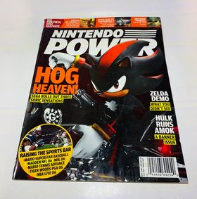 NINTENDO POWER VOLUME 195 Shadow The Hedgehog - jeux video game-x