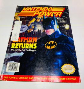 NINTENDO POWER VOLUME 48 Batman Returns - jeux video game-x