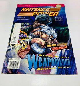 NINTENDO POWER VOLUME 73 Weaponlord - jeux video game-x