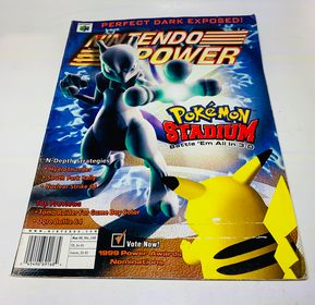 NINTENDO POWER VOLUME 130 Pokemon Stadium - jeux video game-x