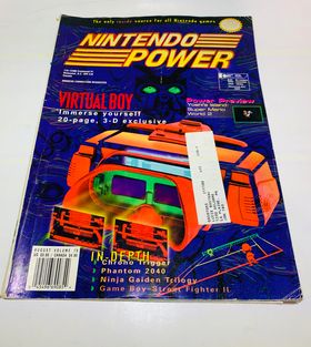 NINTENDO POWER VOLUME 75 Virtual Boy - jeux video game-x