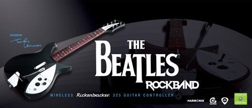 The Beatles: Rock Band X360 Wireless Rickenbacker 325 Guitar Controller - jeux video game-x