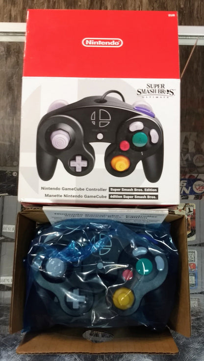 MANETTE NINTENDO GAMECUBE NGC CONTROLLER SUPER SMASH BROS ULTIMATE EDITION - jeux video game-x