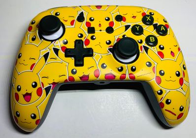 MANETTE POWERA ENHANCED WIRED CONTROLLER FOR NINTENDO SWITCH - PIKACHU FEELING - jeux video game-x